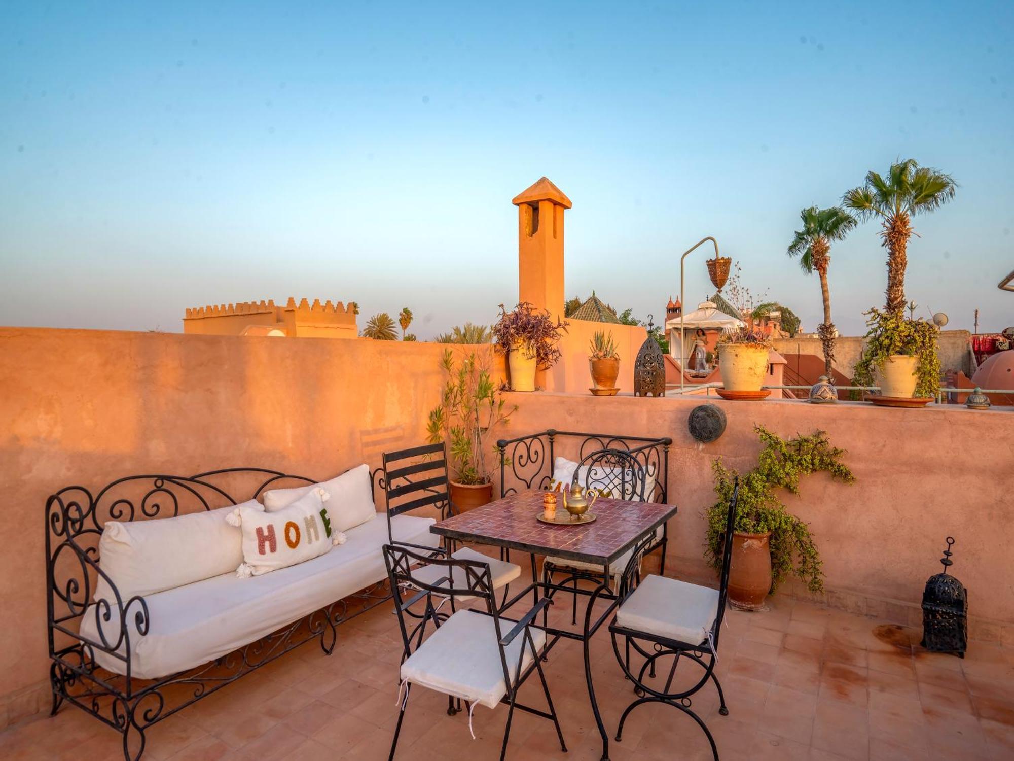 Riad Dar Ennakhla 马拉喀什 外观 照片